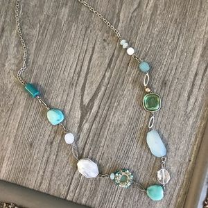 Chicos long statement necklace